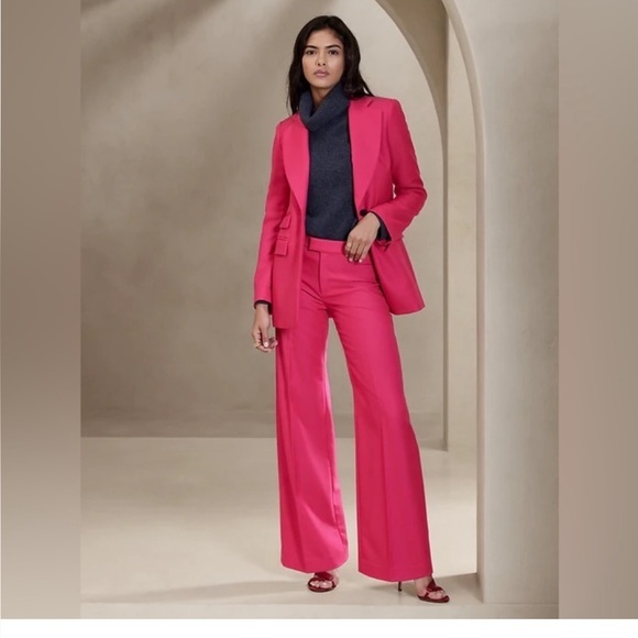 Banana Republic Jackets & Blazers - Banana Republic LIDO ITALIAN WOOL WIDE-LEG pants, NWT, size 14